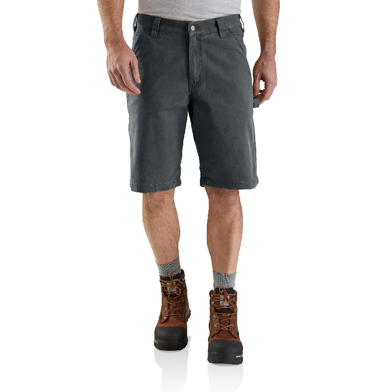 Best athletic shorts for men with moisture-wicking and quick-drying features-Rugged Flex® Relaxed Fit Canvas Utility Work Short