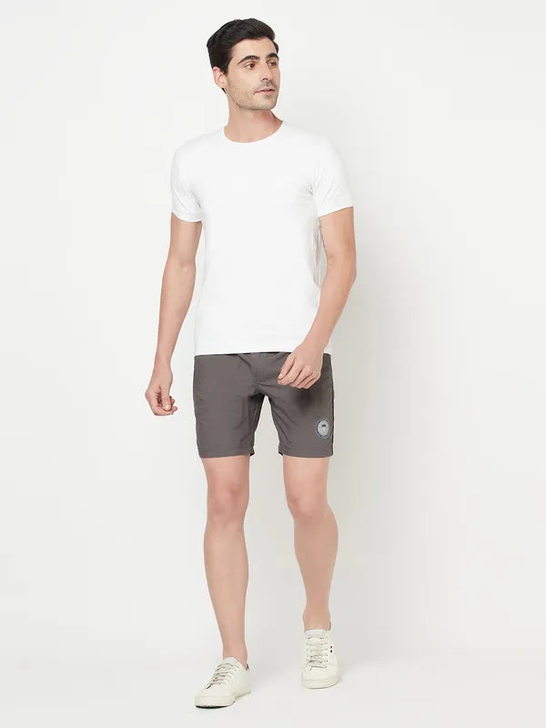 Comfortable and casual shorts for men with soft cotton fabric for daily wear-Octave Men Olive Green Cotton Shorts