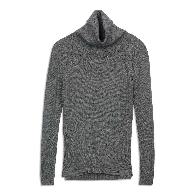 Short - Hemmed Sweaters for Youthful Look -Sweat And Savasana Sweater - Resale