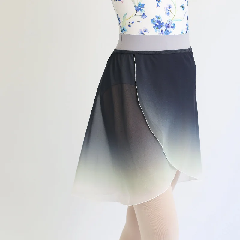 A-line skirts with flared hem elegance -MD320 Gradation Skirt DNY