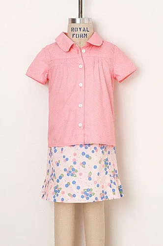 Cute pleated skirts for youthful school outfits -Oliver + S Music Class Blouse and Skirt PDF