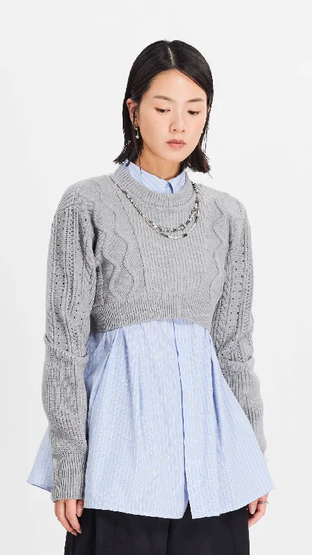 Tasseled Sweaters for Exotic Look -Cropped Sweater