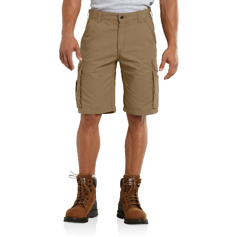 Classic black shorts for men with versatile design for any casual or formal setting-Carhartt Force® Tappen Cargo Short