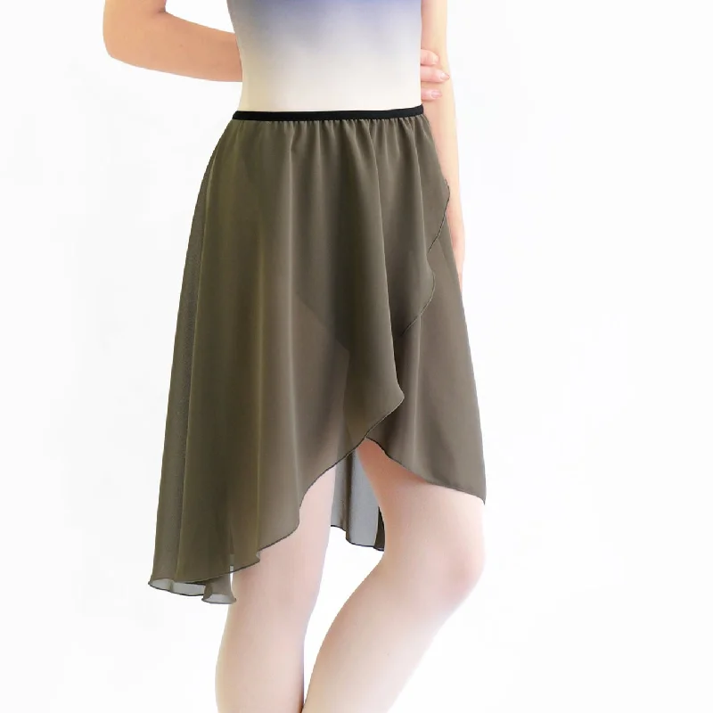 Affordable skirts for simple daily outfits -MD346 Drape Pull-on Skirt BVR