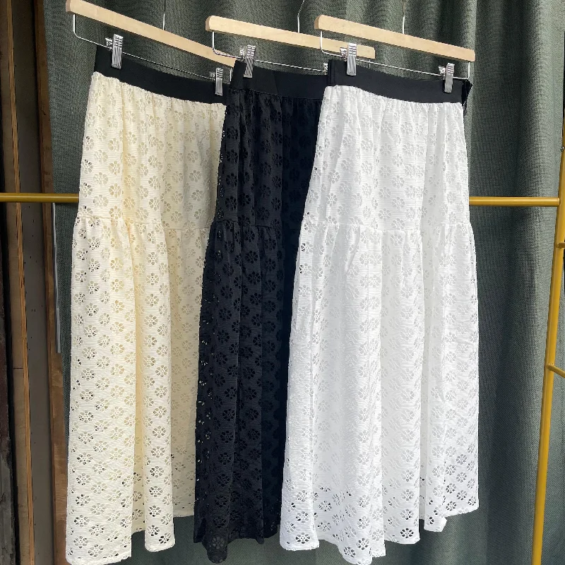 Wrap midi skirts for stylish ease -Skirt