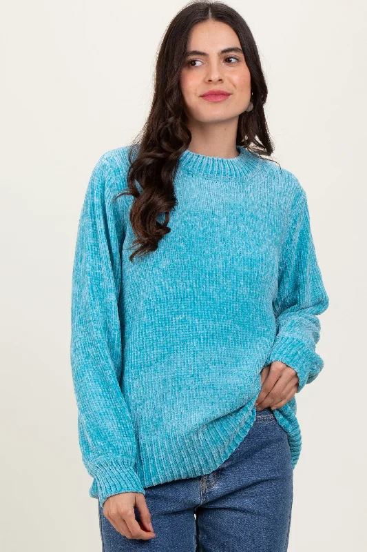 Hooded Sweaters for Added Protection -Jade Chenille Knit Sweater