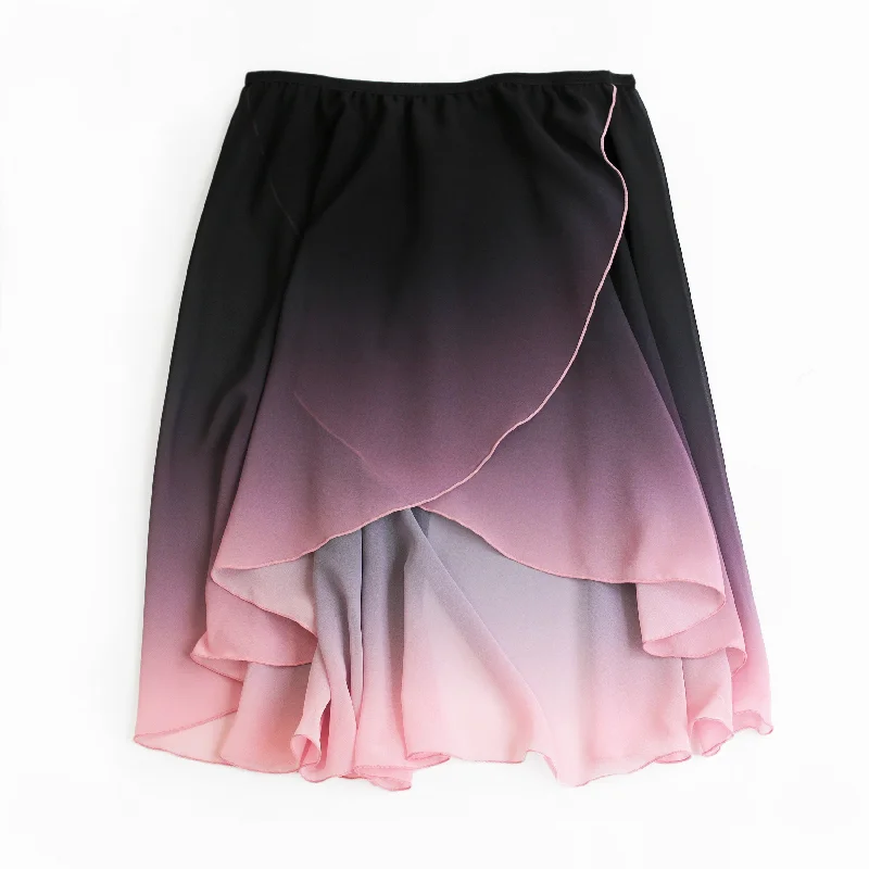 Flowy chiffon skirts for romantic summer days -MD348 Drape Pull-on Skirt FRS