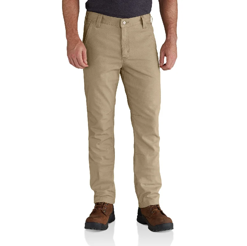 Classic navy shorts for men with a preppy, versatile design for casual outings-Rugged Flex® Slim Fit Canvas 5-Pocket Tapered Work Pant