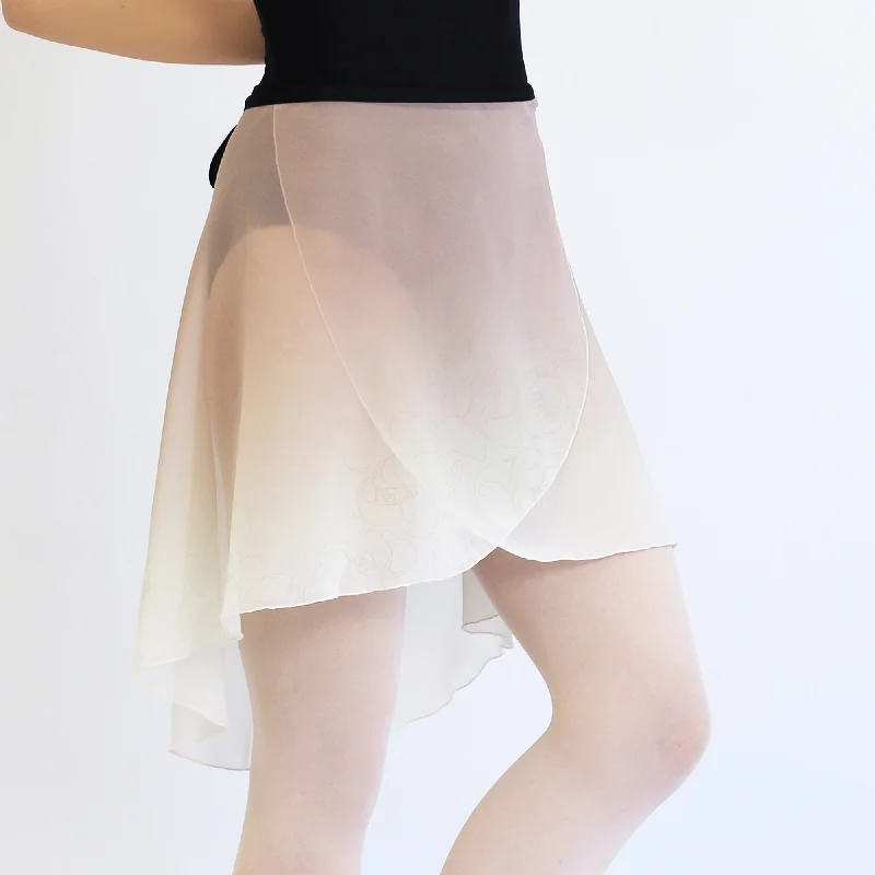 Casual skirts for effortless everyday wear -MD344P Fishtail Wrap Skirt SCR Rose