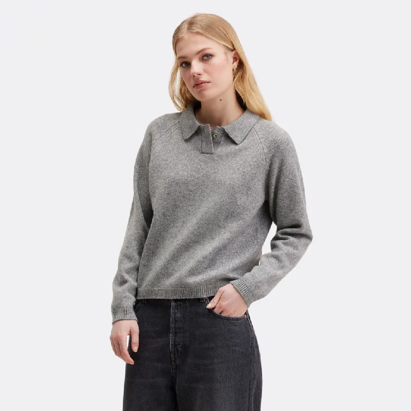 Breathable Sweaters for Comfort -Amerty Sweater (Heather Grey)