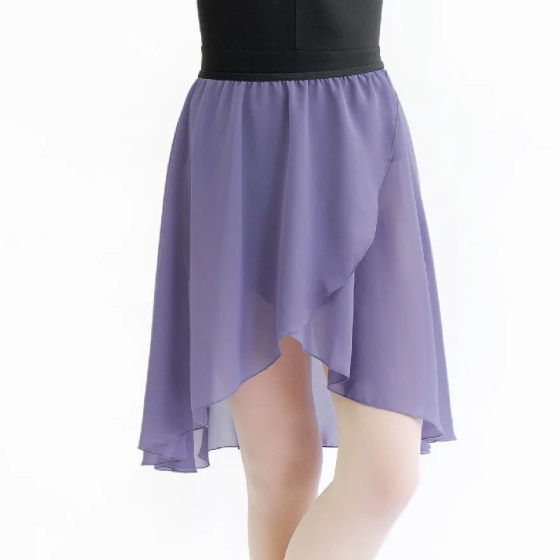 Pleated skirts with delicate pastel tones -MD346 Drape Pull-on Skirt MVT