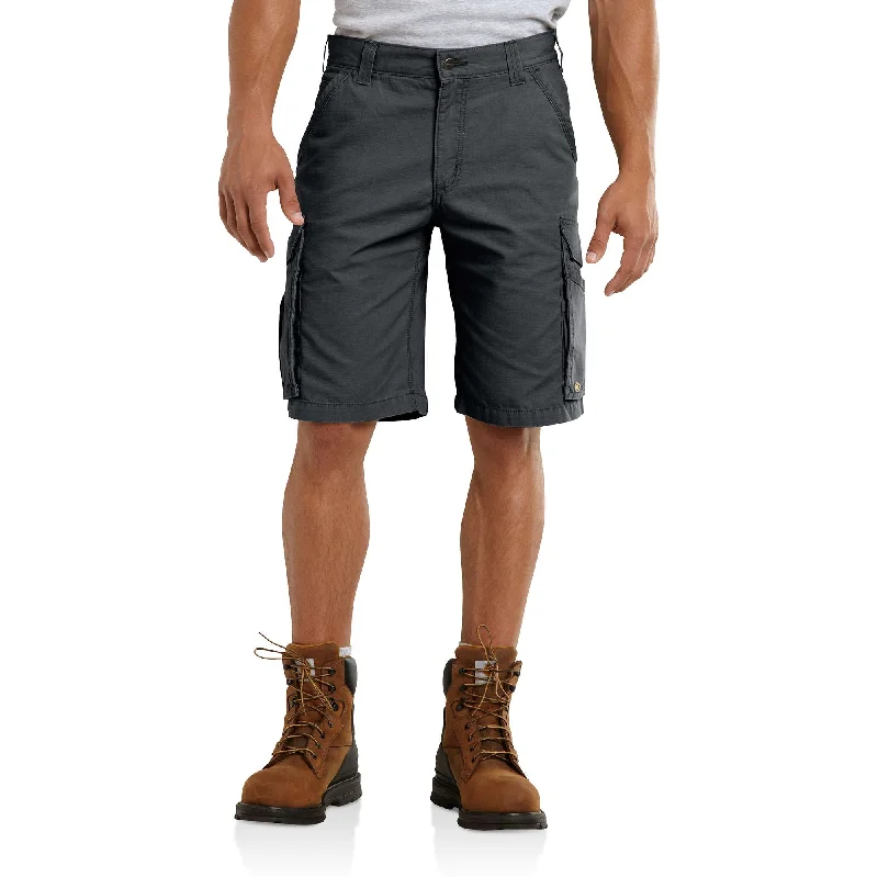 Classic plaid shorts for men with a crisp design for a smart-casual look-Carhartt Force® Tappen Cargo Short