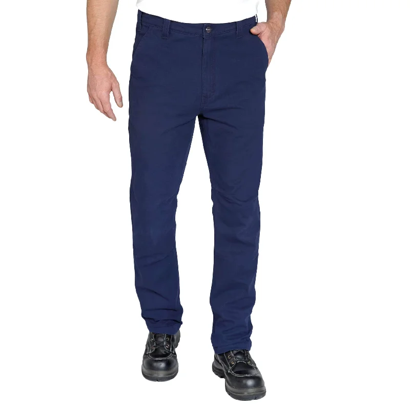 Casual shorts for men with a tailored fit and classic design for a sharp look-Rugged Flex® Straight Fit Canvas 5-Pocket Tapered Work Pant