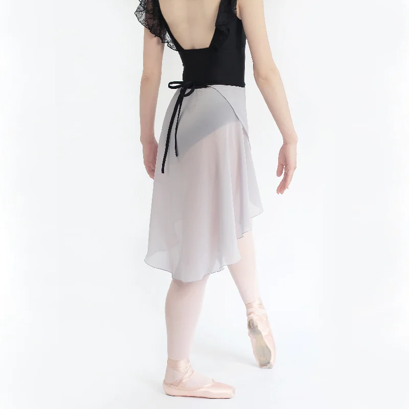 Stretchy mini skirts for flexible movement -MD347 Long-tail Skirt PGY