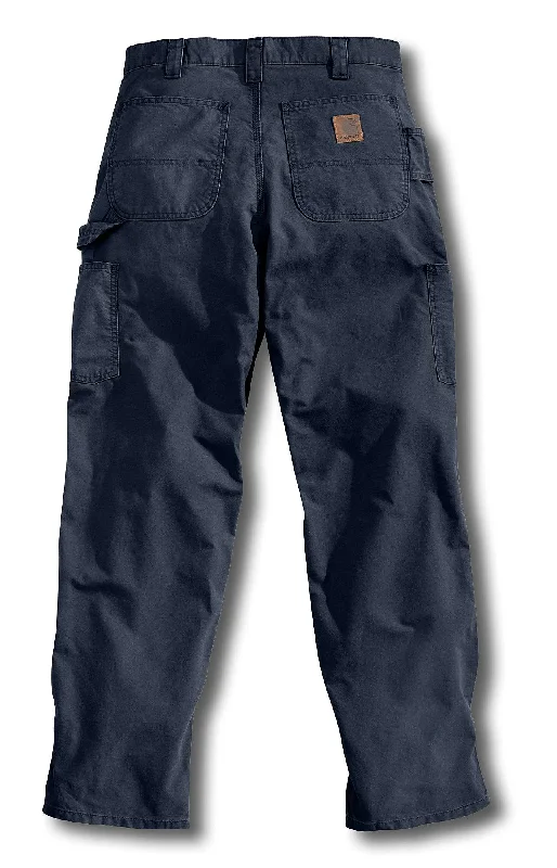 Comfortable shorts for men with elastic waistbands and a flexible fit for all-day wear-Loose Fit Canvas Utility Work Pant