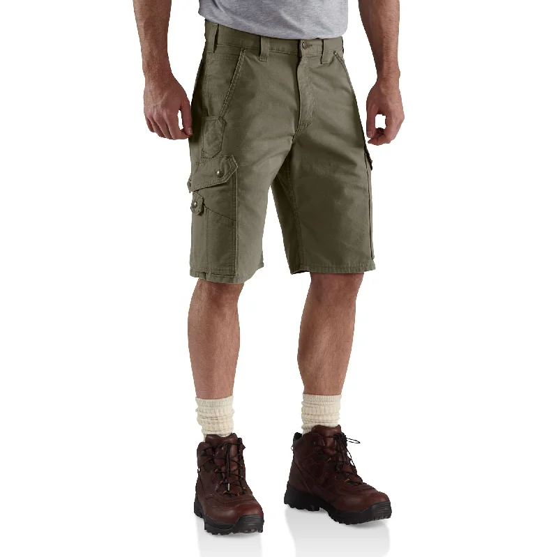 Stylish cargo shorts for men with multiple pockets and functional designs-COTTON RIPSTOP CARGO WORK SHORT