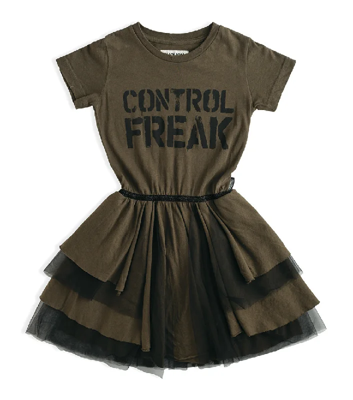 Belted Dresses for Shaping -control freak layered dress