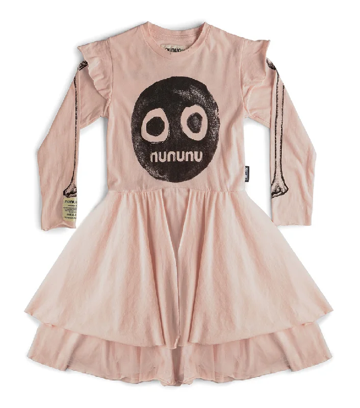 Sleeveless Dresses for Coolness -nununu smile multi layered dress