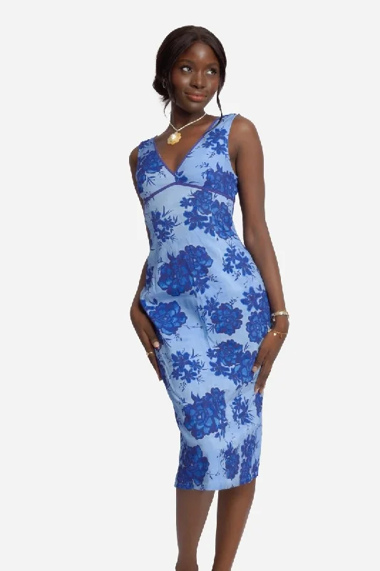 A-line Dresses for Flattering -Ivy Midi Dress / La Bamba FINAL SALE