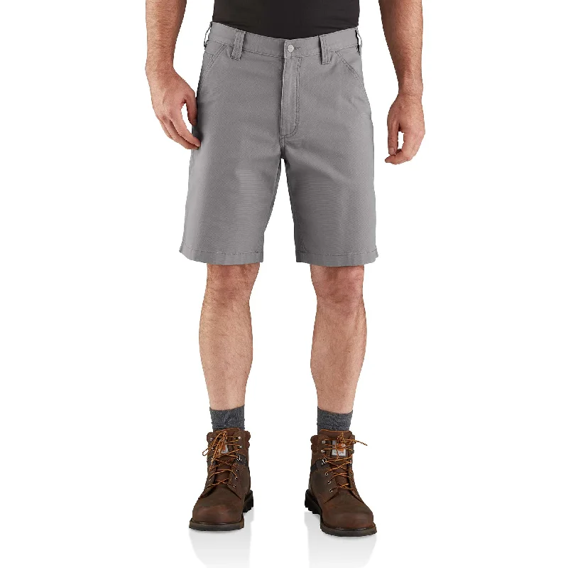 Best shorts for hiking with UV protection and quick-dry fabric for outdoor protection-Rugged Flex® Loose Fit Canvas Work Short