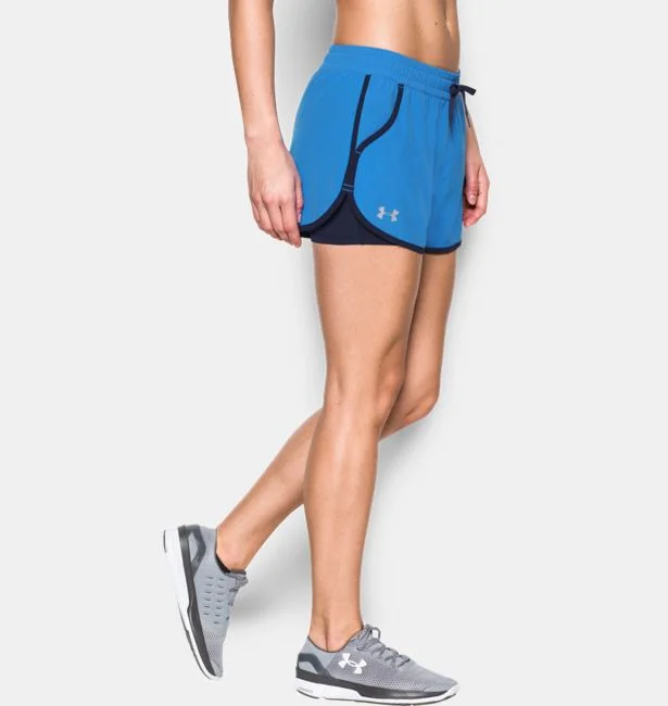 Comfortable fleece shorts for women with cozy lining for warmth on chilly days-Women's UA 2X Rally Shorts 1282600-464