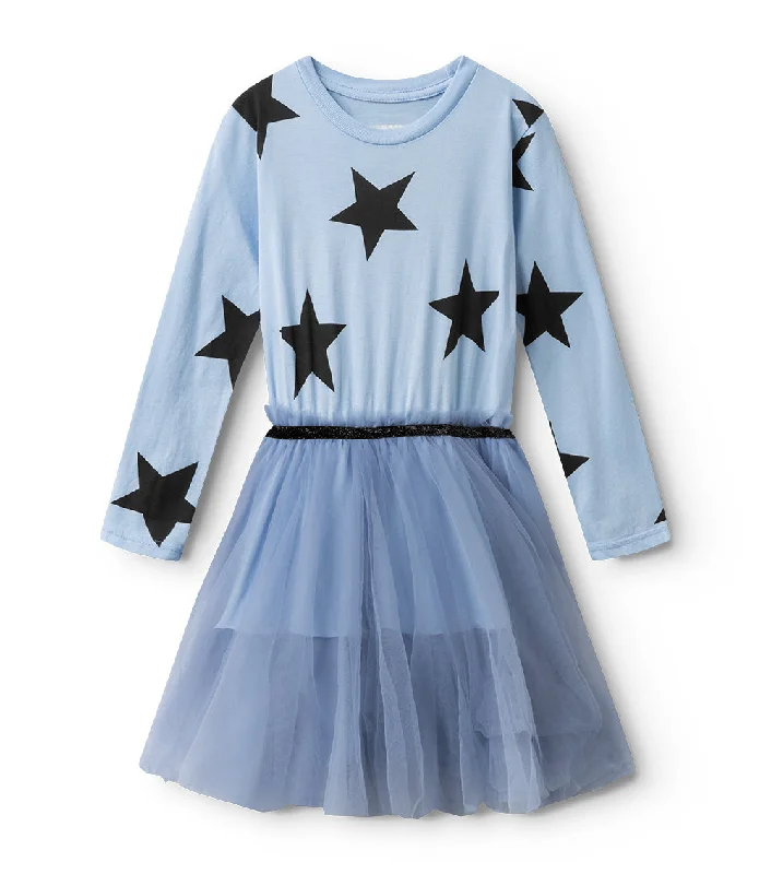 A-line Dresses for Flattering -star tulle dress