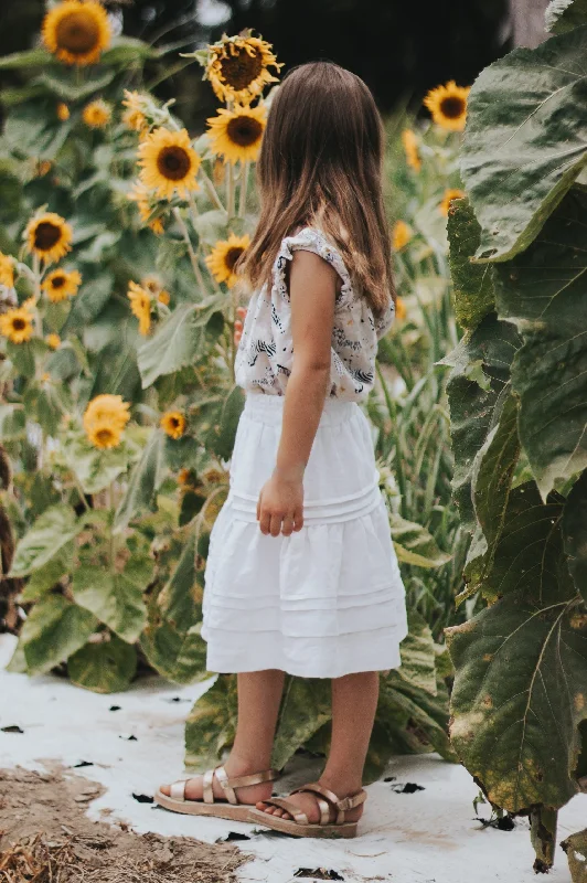 Flowy chiffon skirts for romantic summer days -Madswick Children's Little Zamora Skirt