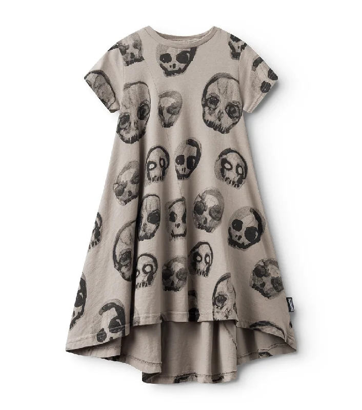 Modern Dresses for Trendy -faded skulls 360 dress