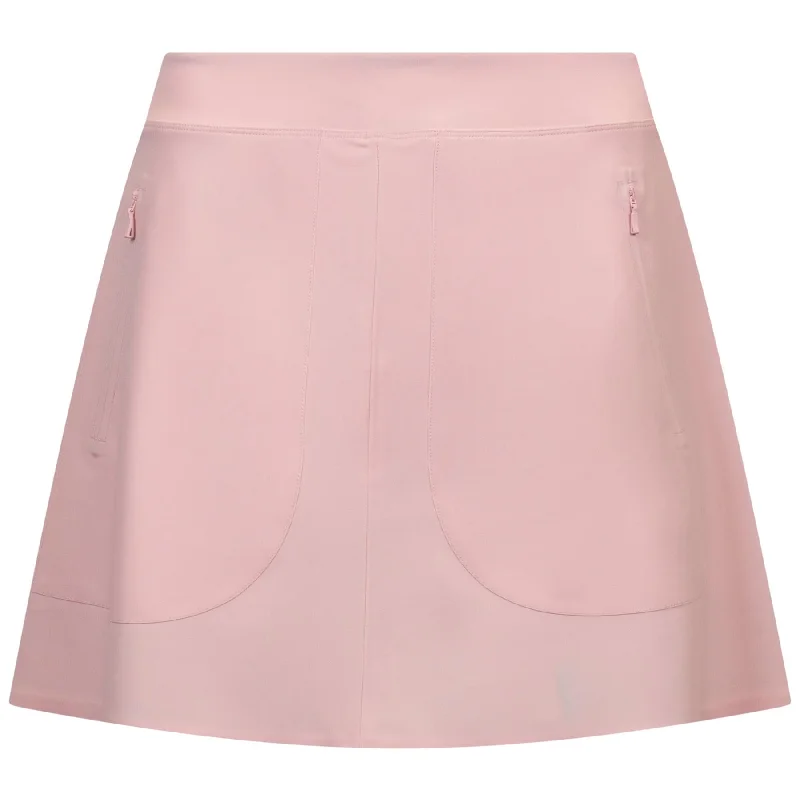 Soft linen skirts for gentle warm wear -Womens Welding Skirt Pink - AW24