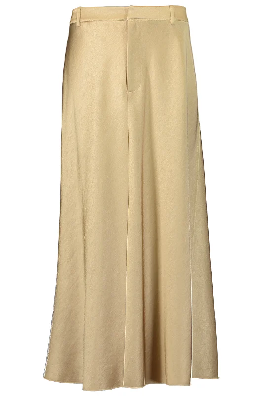 Trendy midi skirts for modern fashionistas -Trouser Skirt