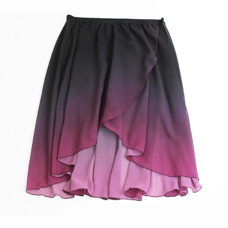 High-waisted skirts for slimming chic style -MD348 Drape Pull-on Skirt BJM