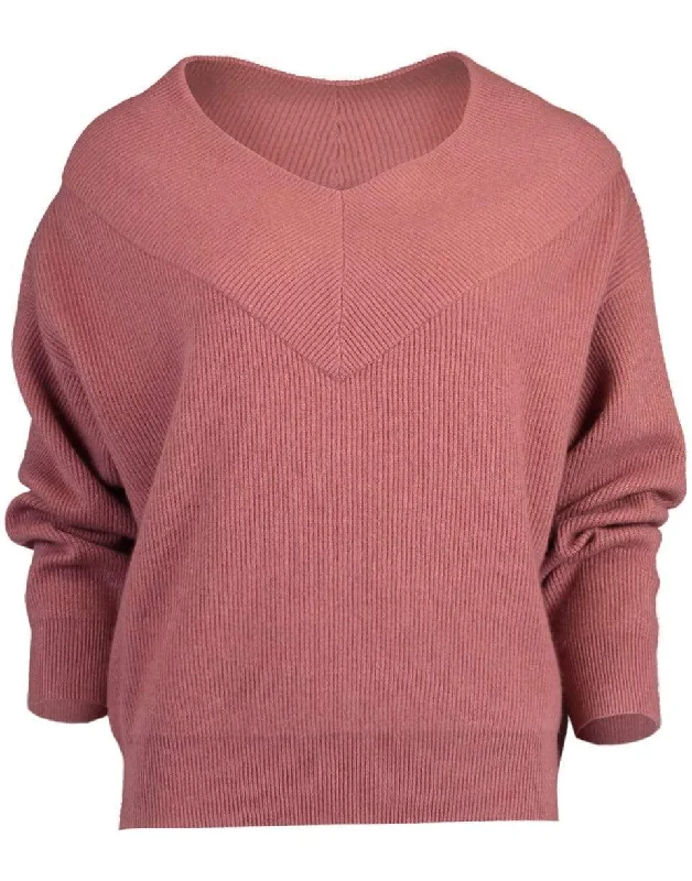 Non - Itchy Sweaters for Sensitive Skin -Ruby Cashmere Sweater