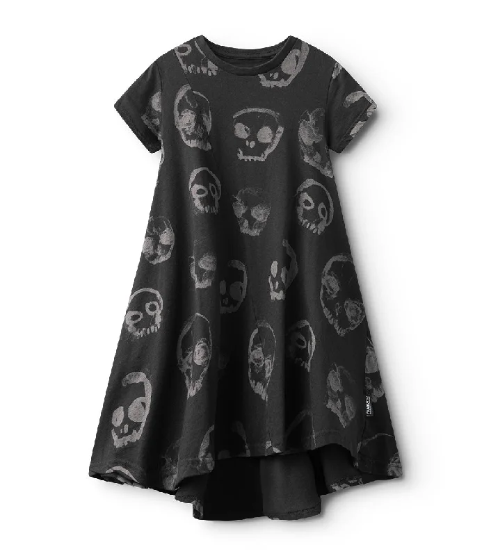 Contemporary Dresses for Fashion -faded skulls 360 dress