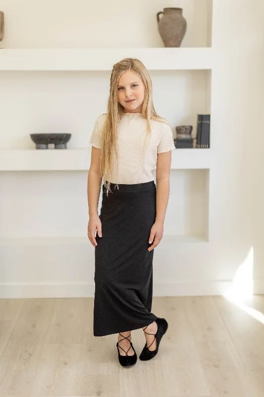 Durable skirts for long-lasting wardrobe staples -'Camilla' Girl Maxi Skirt