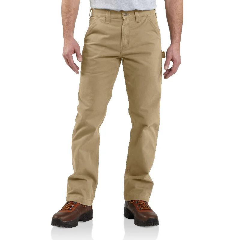 Lightweight chino shorts for men with a polished and casual appearance-Relaxed Fit Twill Utility Work Pant