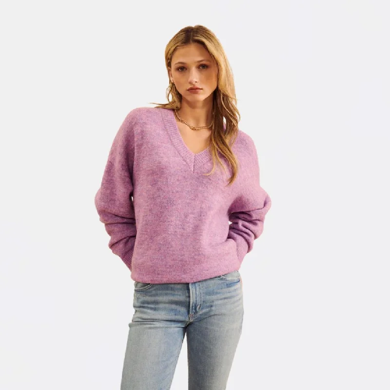 Hand - Wash Only Sweaters for Delicate -Charlie Sweater (Candy Floss)