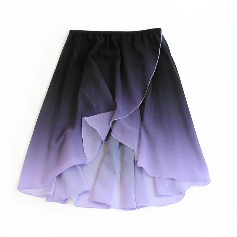 Patterned skirts for artistic standout appeal -MD348 Drape Pull-on Skirt WCH