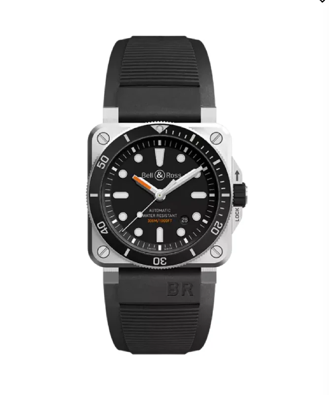 Best necklaces and pendants for everyday wear with minimalist designs-BELL & ROSS-BR 03-92 DIVER BR 03-92-DIV-06111