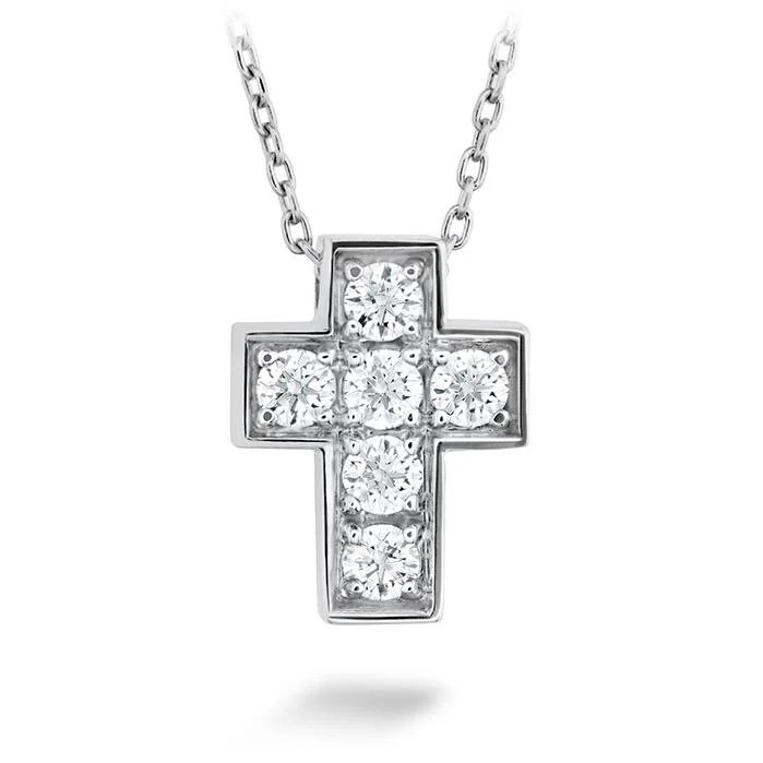 Beautiful necklaces and pendants with moonstone for an ethereal, mystical appearance-DIVINE MINI CROSS PENDANT