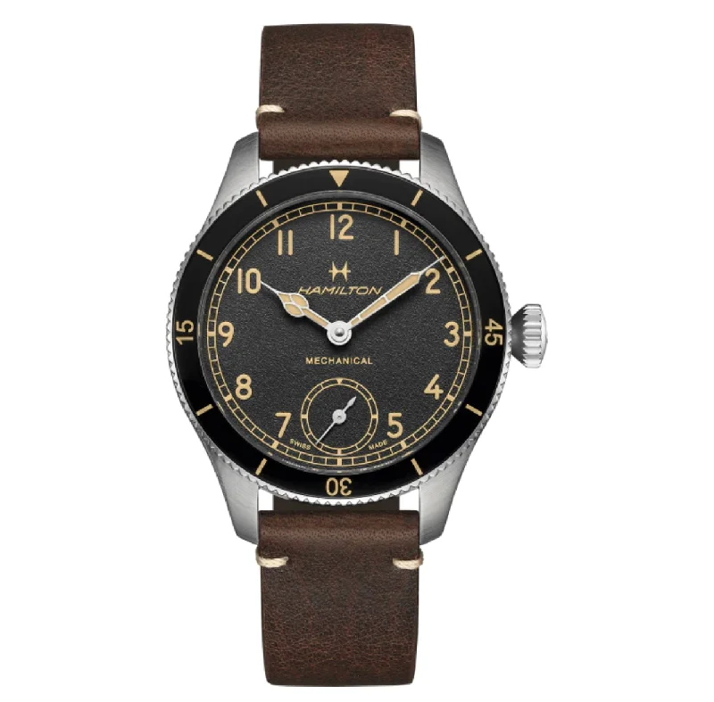 Elegant necklaces and pendants with onyx stones for a sleek, polished look-HAMILTON-KHAKI AVIATION PILOT PIONEER Mechanical | 43mm | H76719530