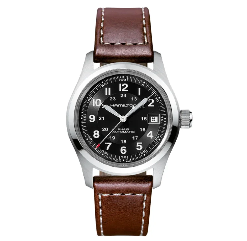 Necklaces and pendants with pearls for a classic and sophisticated touch-HAMILTON-KHAKI FIELD AUTO Automatic | 38mm | H70455533