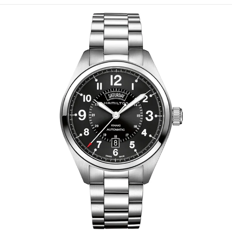 Best necklaces and pendants with cross pendants for a spiritual, meaningful symbol-HAMILTON-KHAKI FIELD DAY DATE AUTO Automatic | 42mm | H70505133