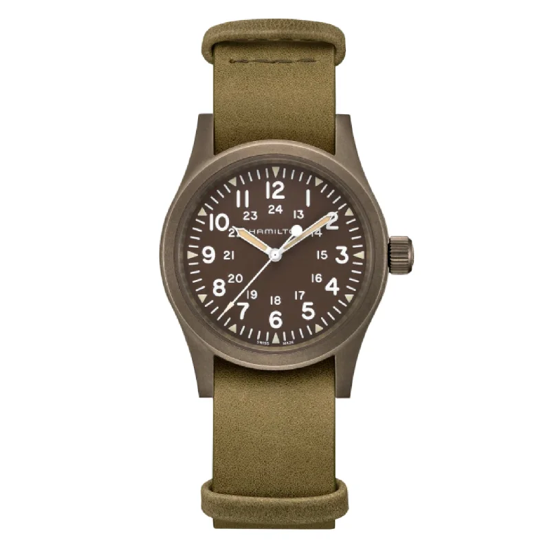 Elegant necklaces and pendants with gold chains for a chic, timeless appearance-HAMILTON-KHAKI FIELD MECHANICAL Mechanical | 38mm | H69449861