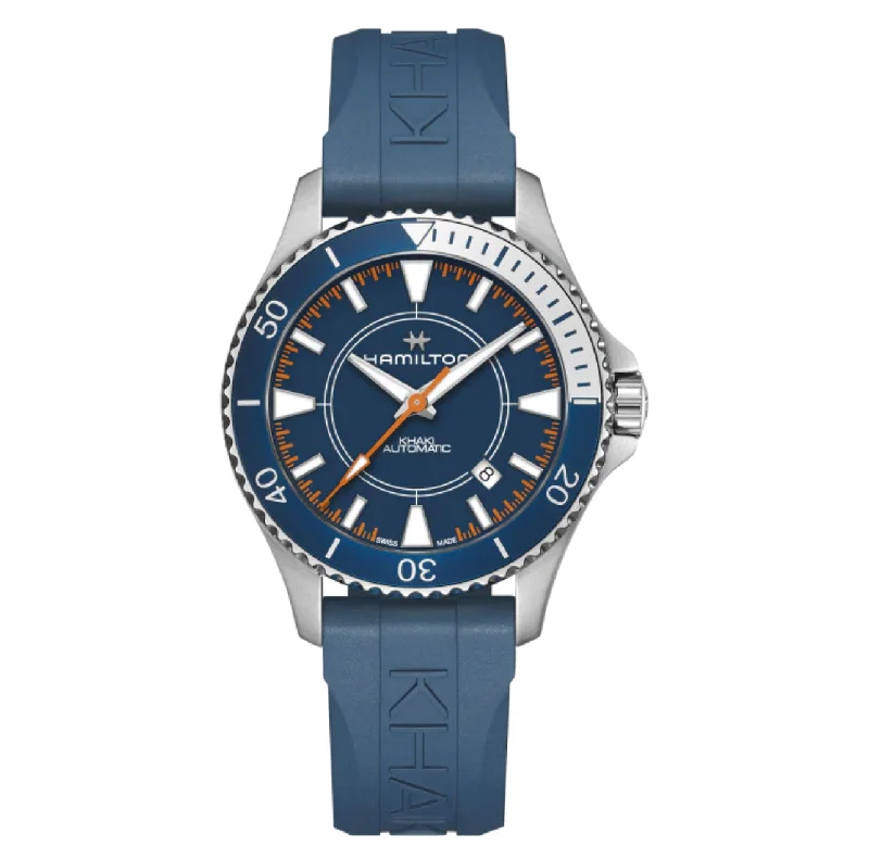 Best necklaces and pendants with layered designs for a chic, stacked look-HAMILTON-KHAKI NAVY SCUBA AUTO SYROCO SPECIAL EDITION Automatic | 40mm | H82385340