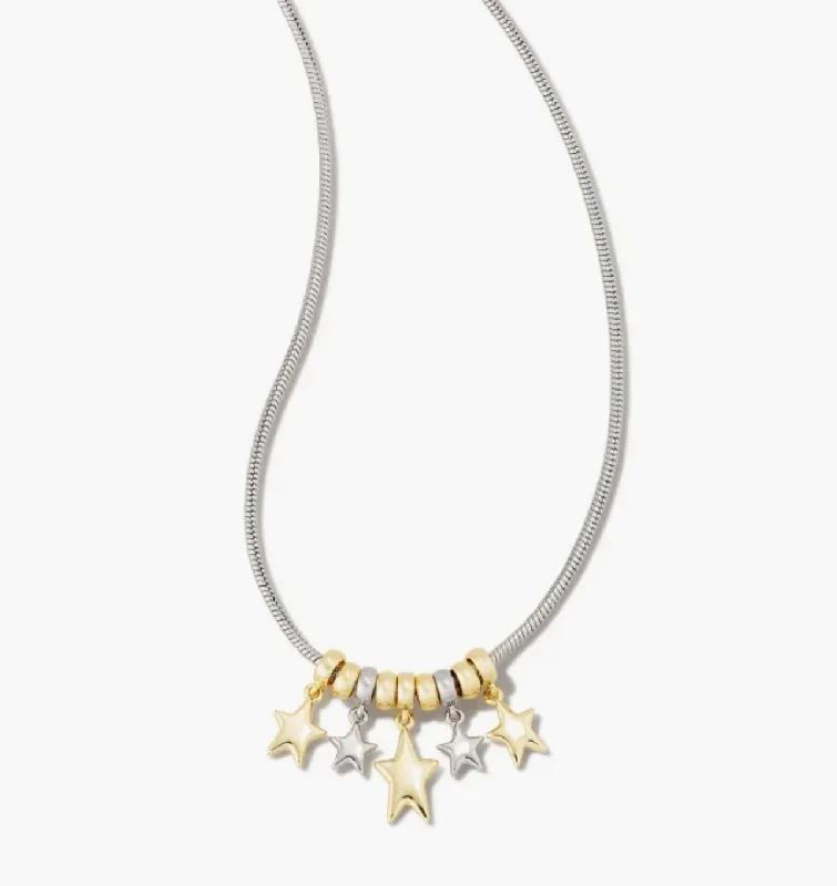 Beautiful necklaces and pendants with butterfly motifs for a whimsical style-Kendra Scott-Ada Star Necklace in Mixed Metal 9608853843