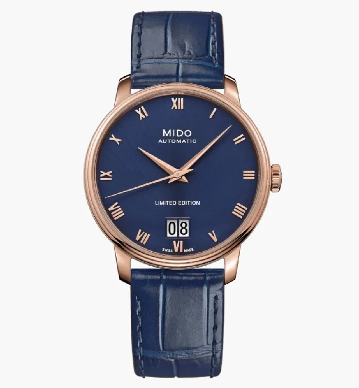 Unique necklaces and pendants with tree of life motifs for nature-inspired elegance-MIDO-LIMITED EDITION 2020 PIECES BARONCELLI BIG DATE  M027.426.36.043.00