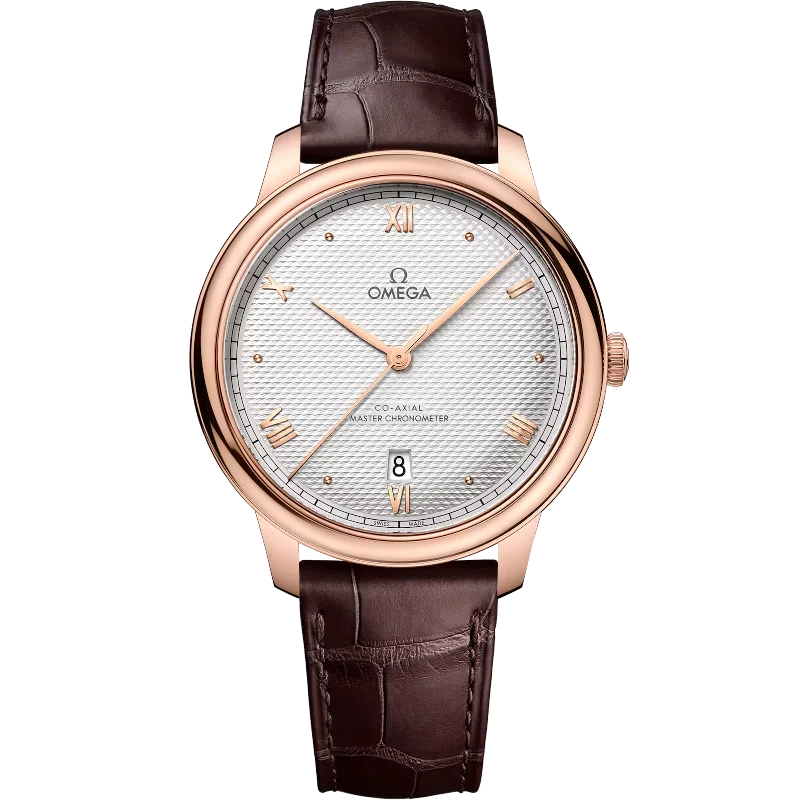 Best necklaces and pendants with crystal accents for a sparkling and elegant style-OMEGA-DE VILLE PRESTIGE CO‑AXIAL MASTER CHRONOMETER 40 MM 434.53.40.20.02.001