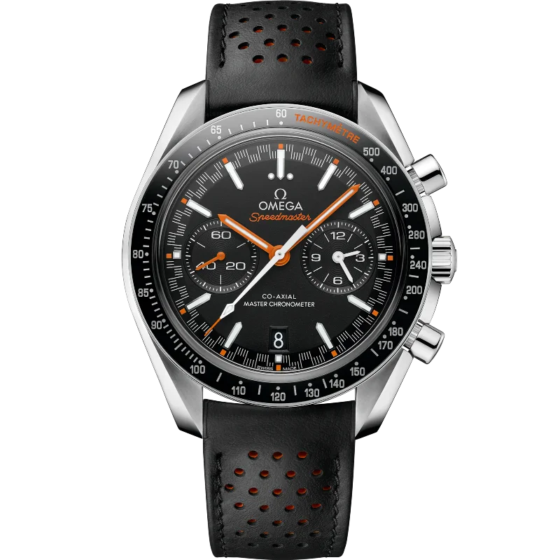 Best necklaces and pendants with art deco elements for a vintage, glamorous design-OMEGA-SPEEDMASTERRACING CO‑AXIAL MASTER CHRONOMETER CHRONOGRAPH 44.25 MM 329.32.44.51.01.001