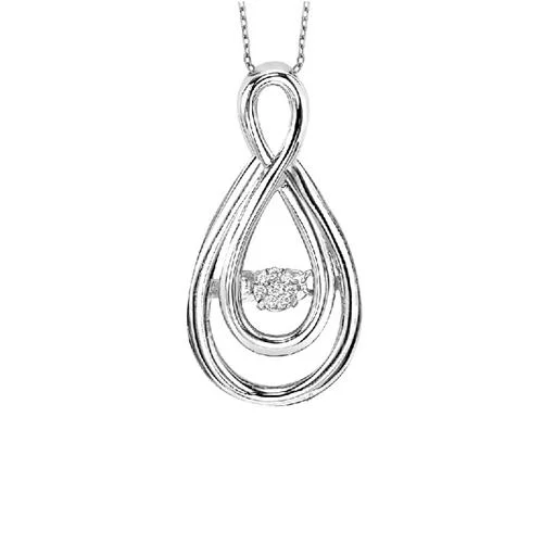 Elegant necklaces and pendants with infinity symbols for timeless designs-Rhythm of Love - ROL1046