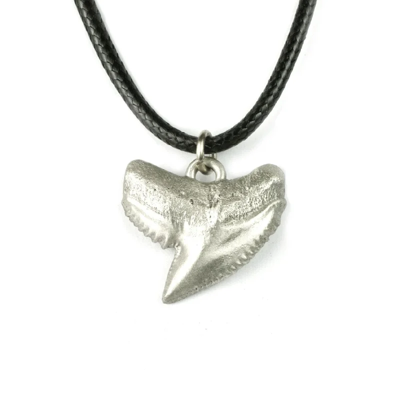 Necklaces and pendants with sun and moon motifs for a celestial-inspired design-Shark Tooth Necklace for Men and Women -Shark Tooth Pendant, Shark Gift, Gifts for Shark Lovers, Beachy Jewelry, Shark Tooth Charm